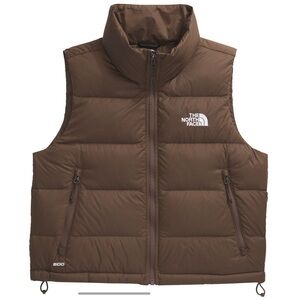 NWOT NORTH FACE HYDRENALITE DOWN A-LINE VEST - SMOKY BROWN!